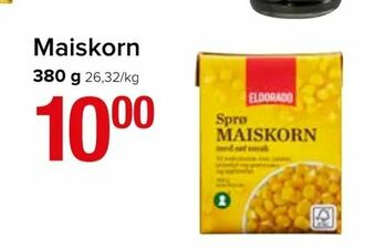 Spar Maiskorn tilbud