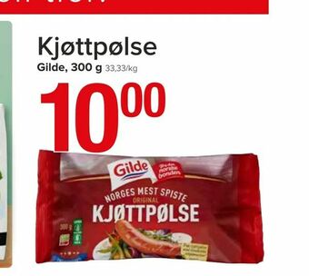 Spar Kjøttpølse tilbud