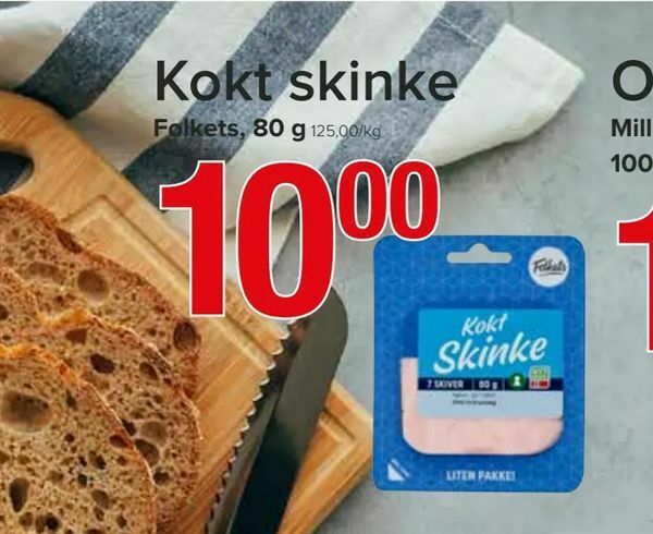 Spar Kokt skinke tilbud