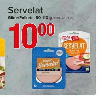 Spar Servelat tilbud