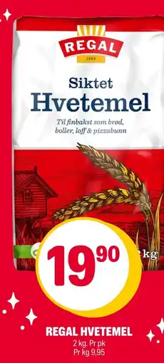 Coop Extra Regal hvetemel tilbud