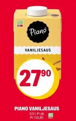 Coop Extra Piano vaniljesaus tilbud