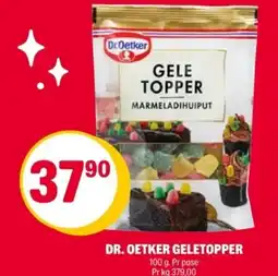 Coop Extra Dr. oetker geletopper tilbud