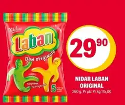 Coop Extra Nidar laban original tilbud