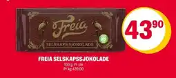 Coop Extra Freia selskapssjokolade tilbud