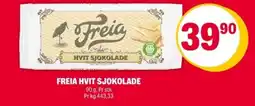 Coop Extra Freia hvit sjokolade tilbud