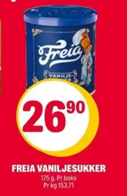 Coop Extra Freia vaniljesukker tilbud