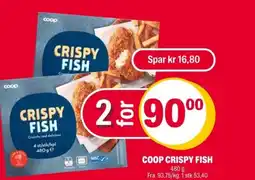 Coop Extra Coop crispy fish tilbud