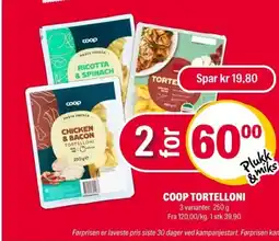 Coop Extra Coop tortelloni tilbud