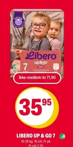 Coop Extra Libero up & go 7 tilbud
