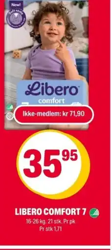 Coop Extra Libero comfort 7 tilbud