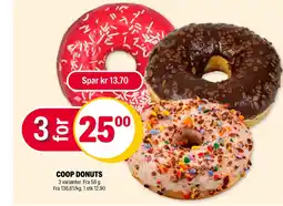 Coop Extra Coop donuts tilbud