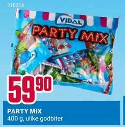 Europris PARTY MIX tilbud