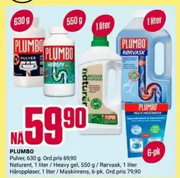 Europris PLUMBO tilbud