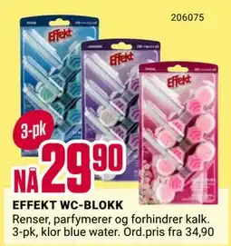 Europris EFFEKT WC-BLOKK tilbud