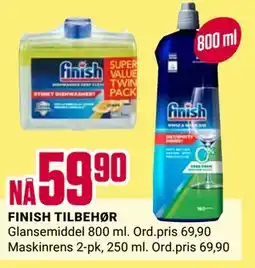 Europris FINISH TILBEHØR tilbud