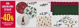 Alle juletekstiler til bord!