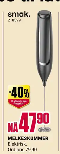 Europris MELKESKUMMER tilbud