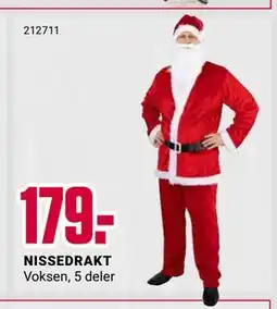 Europris NISSEDRAKT tilbud