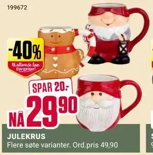 Europris JULEKRUS tilbud