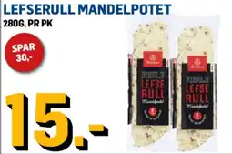 Price Lagerbutikk Lefserull mandelpotet tilbud
