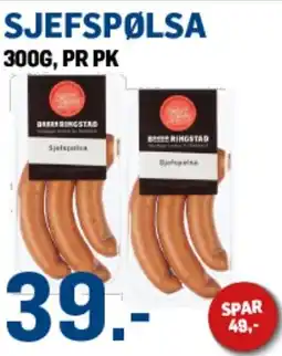 Price Lagerbutikk Sjefspolsa tilbud