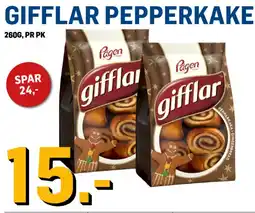 Price Lagerbutikk Gifflar pepperkake tilbud