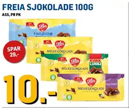 Price Lagerbutikk FREIA Sjokolade tilbud