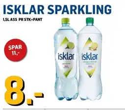 Price Lagerbutikk ISKLAR Sparkling tilbud