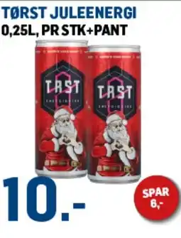 Price Lagerbutikk Tørst juleenergi tilbud