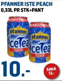 Price Lagerbutikk PFANNER Iste peach tilbud