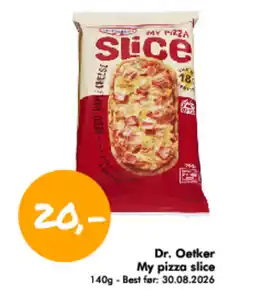 Havaristen DR. OETKER My pizza slice tilbud
