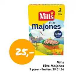 Havaristen MILLS Ekte majones tilbud