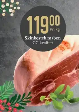 CC Mat Skinkestek m/ben tilbud