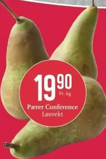 Pærer conference løsvekt