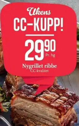 CC Mat Nygrillet ribbe tilbud