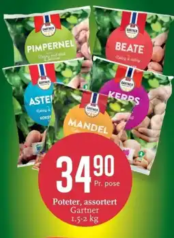 CC Mat GARTNER Poteter, assortert tilbud