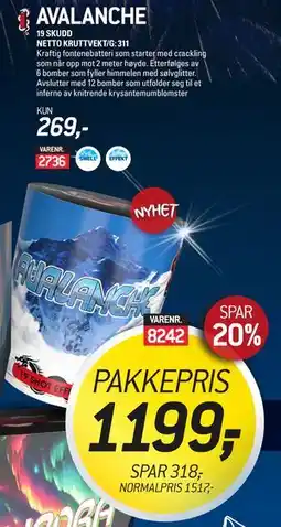 Thansen AVALANCHE tilbud