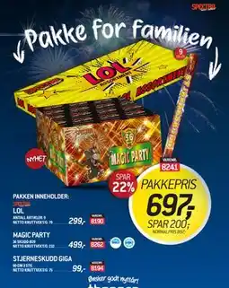 Thansen PAKKEN INNEHOLDER tilbud