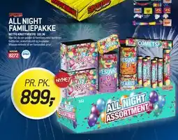 Thansen ALL NIGHT FAMILIEPAKKE tilbud
