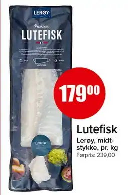 Spar Lutefisk tilbud