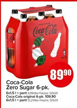 Spar Coca-Cola original 6-pk tilbud