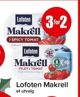 Spar Lofoten Makrell tilbud