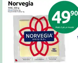 Nærbutikken TINE Norvegia tilbud