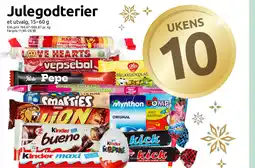 Nærbutikken Julegodterier tilbud