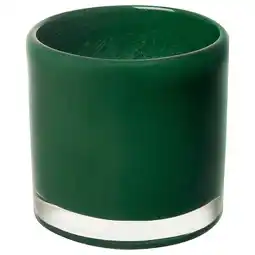 IKEA Vindstilla Telysholder, mørk grønn, 7 cm tilbud