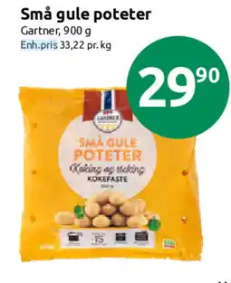 Nærbutikken Gartner Små gule poteter tilbud