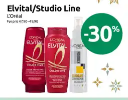 Nærbutikken L'Oréal Elvital/Studio Line tilbud