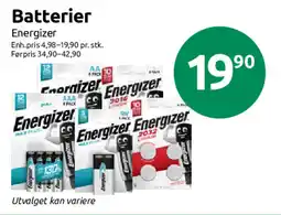 Nærbutikken Energizer Batterier tilbud