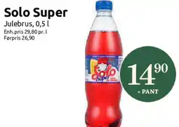 Nærbutikken Solo Super Julebrus tilbud